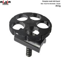 Xiaobu Guo Aluminum Alloy Folding Bike Handle C-Buckle CK02-Five-Hole Round Handle + Magnetic C-Buckle juoda