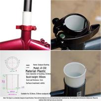 Aluminum Alloy Shock-Absorbing Seatpost for Electric Ride-Hailing Bikes, Fits 31.8/33.9mm