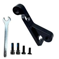 Direct to Flat Mount Bicycle Disc Brake Conversion Kit, Front & Rear 34-74mm