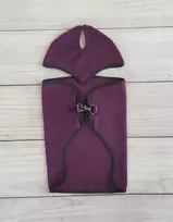 Slyvinė flisinė gūnia su ausinėmis Hobby Horse A4–A5