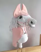 Rožinis flisinis Hobby Horse komplektas A4–A5