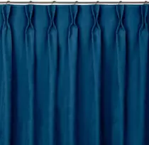 Užuolaidos 280×225 iš šenilio indigo CHENILLE FLEX