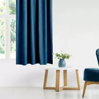 Užuolaidos 560×270 cm indigo spalvos chenille INDYGO