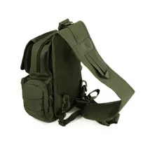 Moteriška kuprinė per petį iš Cordura žalia Solier