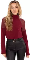 Palaidinė bordo spalvos Makadamia – elegancijai ir jaukumui kasdien.