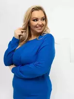 Palaidinė moteriška kobalto spalvos RV