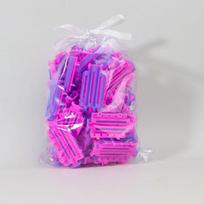 Fluffy Invisible Perm Rods for Root and Voluminous Perms purple