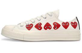 Converse Comme des Garçons Play x Converse Chuck 70 Low Top 'Multi Heart' 162975C 42.5
