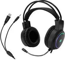 Dėklas Žaidimų ausinės Tracer GameZone GZ X1 su 50 mm garsiakalbiais ir RGB apšvietimu