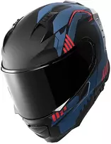 VEVOR Modulinis motociklininko šalmas su atverčiamu smakru (M)