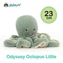 Jellycat oficialus importas aštuonkojis Odyssey mažas jūros gyvūnas pliušinis minkštas saugus kūdikio dovana gimtadienio dovana naujagimio mielas populiarus 23cm vaikiškas interjeras