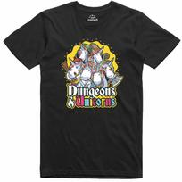 Unicorn Funny T Shirt Unisex Dungeons Role Playing Regular Fit Tee XXL