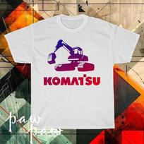 New Komatsu Excavator Logo Men's T-shirt funny size S to 5XL S