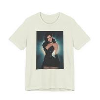 Goth Girl Anime Sexy Black Dress Dark Aesthetic Alt Graphic T Shirt Gift XXXL