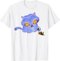 Kpop Demon Hunters Halloween Derpy Playing With Plant Vase Tshirt S
