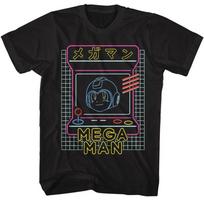 Mega Unisex Neon Arcade TShirt S