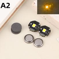 2Pcs Led Light Microwave Magnetic Control Switch Lighting Chip Animation Hand To Do Plus Light Model Toy Wireless Lamp A2