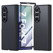 Applicable to cross-border Samsung ZFold7 mobile phone case magnetic suction center axis hinge SMW26 magnetic ring case film integrated protective samsung zfold7 juoda