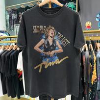 Tina Turner - Simply The Best Rare T-Shirt Black S XL