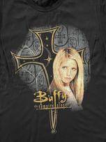 1998 Buffy The Vampire Slayer Promo T-Shirt Black XXL S