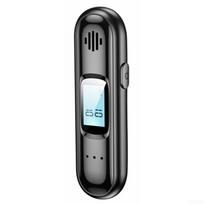 Alcohol Breath Analyzer Non-Contact High-Precision Breath Tester No Mouthpiece HD LCD Display Blood Alcohol Tester