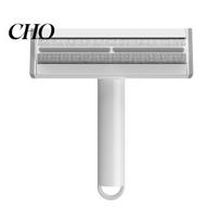Easy to Use Pet Hair Roller Removal Reusable Lint Remover Eco-Friendly Cat Washable for Dog And on Furniture Couch Carpet Car Cleaning Tool šviesiai pilka spalva