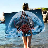 Game Bayonetta Microfiber Beach Towel Absorbent Quick Dry Soft Yoga Swimming Resort Mountain Climbing Towel Cotton 30x30cm