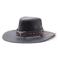 Simple PU Leather Western Cowboy Hat Drawstring Big Brim Sunscrean Bucket Cap Sun Protection Climbing Cap Summer Sun Hat Travel