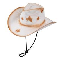 Wide Brim Westren Cowboy Hat Foldable Straw Hat Fashion Sun Hat  Men 5