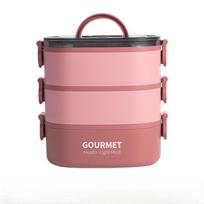 Multi Layer Lunch Box Large Capacity Portable Lunch Container for Office Workers and Students Microwave Safe Meal Container