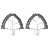 A84E-2Pcs For Tilt-Head 4.5-5QT Stand Mixer Agitator Paddle Agitator Paddle Agitator Accessory