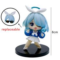 Ariona Anime Figure Blue Clayman Articulated Model Collectible PVC Doll Beautiful Girl Ornament Gift from Japan for Adults