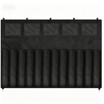 Black Baseball Bat Bag Oxford Fabric Sports Equipment Bag Camping Hanging Sports Organizer Long-lasting Oxford Fabric