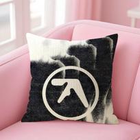 Aphex Twin Richard D James Cushion Cover Natural Linen Pillow Case Double-Sided Print Decorative Sofa Pillowcase Home Decor Gift Peach skin 18*18(CM)-1Pcs
