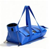 Anti-scratch Bite Fixed Portable Cat Bag Cat Nail Clipping Cat Travel Bag  Hospital S 1 to 3KG mėlyna