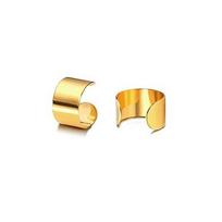Geometric Round Gold Silver Color Cartilage Ear Cuff Fashion Accessories Clip Earrings Jewelry auksas
