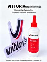 Vittoria Victoria Tubeless Tire Sealant - Universal Self-Sealing Liquid for Fast Road and Mountain Bike Tire Repair 80ml