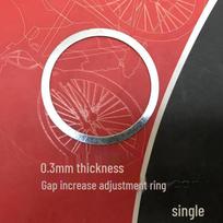 28-Piece Mountain Bike Headset Kit: Aluminum Gaskets, Spacers, Upper Gasket & Cap for Front Fork.
