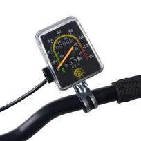 Laidinis mechaninis dviračio spidometras keliams ir kalnų dviračiams Standard gray