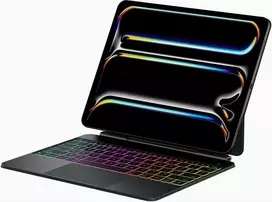 Dėklas Typecase Edge Pro su klaviatūra for Apple iPad Pro 13″ M4 2024 / M5 2025 juodos spalvos