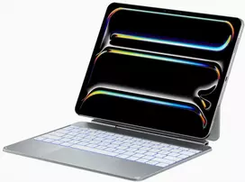 Apple Dėklas Typecase Edge Pro su klaviatūra do iPad Air 13" M2 2024 / M3 2025 / M4 2026 sidabrinė