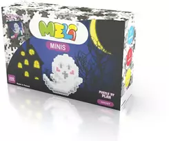 Meli Minis Ghost 250 dalių lavinamųjų konstruktorius vaikams nuo 4 metų, skatina kūrybiškumą, baltas