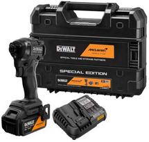 Grąžtas Smūginis 1/4" akumuliatorinis smūginis suktuvas, 206 Nm, 5.0 Ah, 18 V XR, DEWALT [DCF86MP1T-QW] MCLAREN leidimas