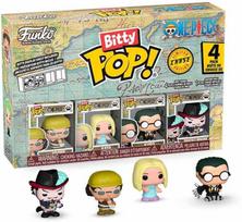 FUNKO Bitty POP! Figūrėlių rinkinys: One Piece, ~3 cm (4 vnt.)
