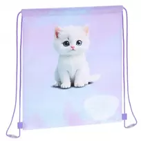 Maišelis sportinei aprangai CUTE KITTY, Starpak, 330x390 mm