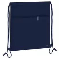 Maišelis sportinei aprangai STARPAK, 330x430 mm, mėlynos sp.