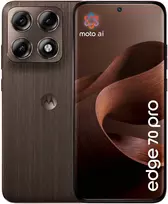 „Motorola Edge 70 Pro“ 256GB „Cicory Coffee“ spalvos, 17,22 cm (6,78 colio) OLED ekranas, „Android 16“, 50 MP triguba kamera