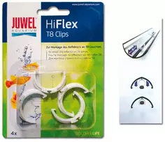 Juwel HiFlex reflektorius CLIP 4 vnt T8