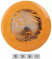 Orange Diskgolfo diskas Midrange Driver S-LINE SWIRL MD3 Mariners Tide Oranžinis/Baltas