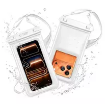 Dėklas Tech-Protect UWC7 6.9" Atsparus vandeniui Case - Baltas
